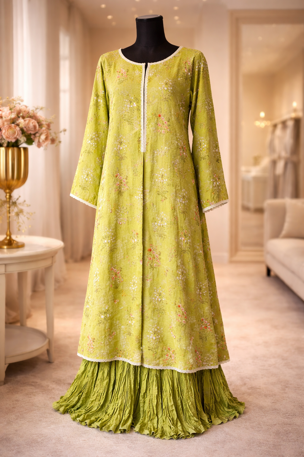 SEREIN 17 Apple Green 2 Pc Set